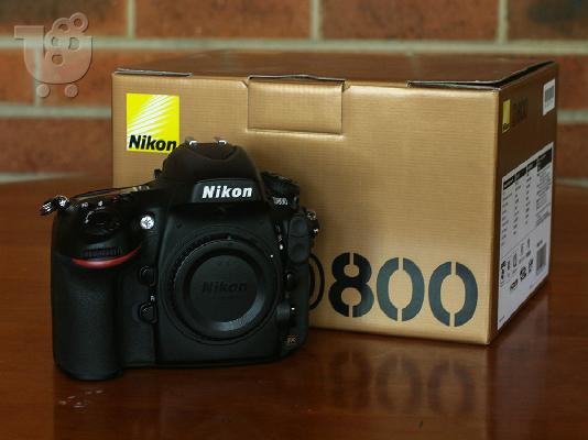 PoulaTo: Nikon D800 36.3 MP ψηφιακή φωτογραφική μηχανή SLR - Μαύρο (Μόνο Σώμα)